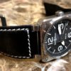 Bell & Ross Aviation 42mm BR03-92 Leather Rubber NAT0 Box Papers Warranty Card MINT
