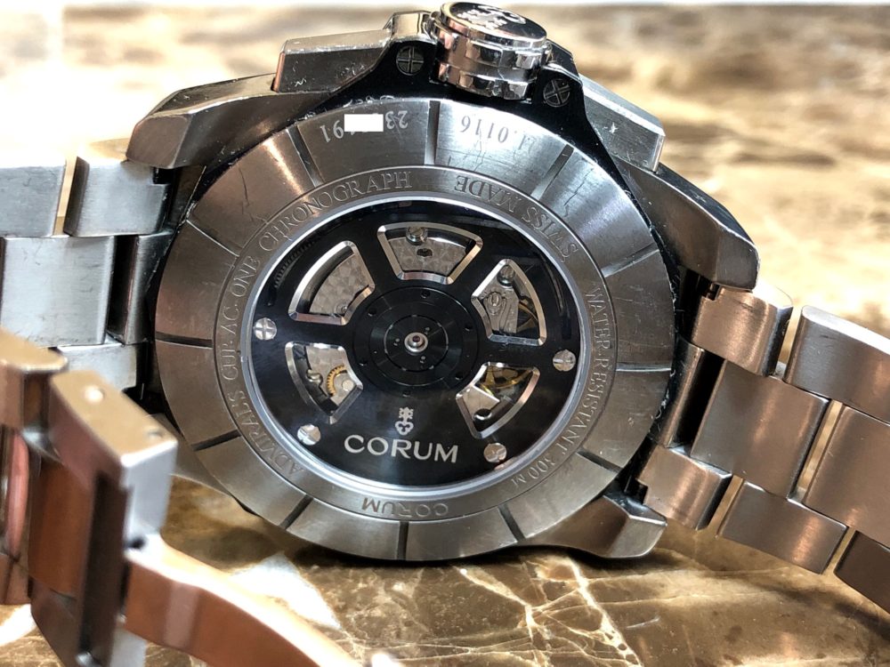 Corum Admiral’s Cup Ac-One 45 Chronograph Titanium Automatic Men’s Watch 132.201.04/V200 AN10