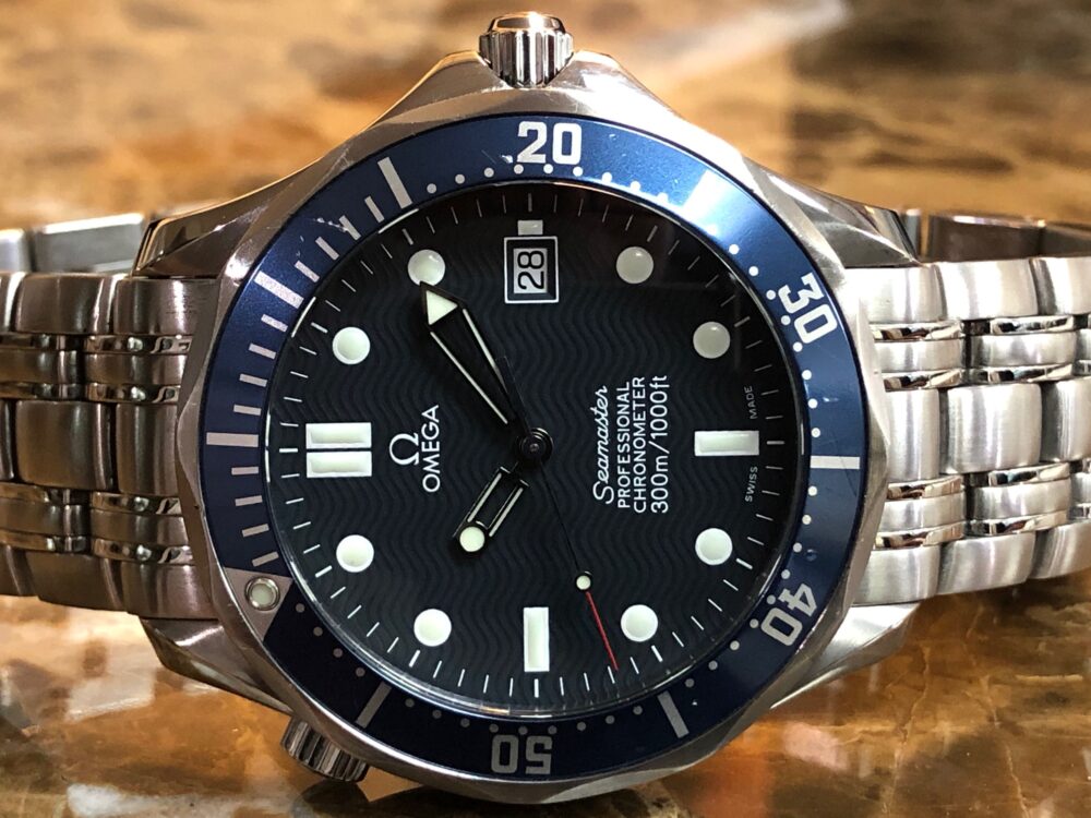 Omega Seamaster 300m Professional 2531.80 Automatic 41mm caliber 1120 Blue Wave Dial