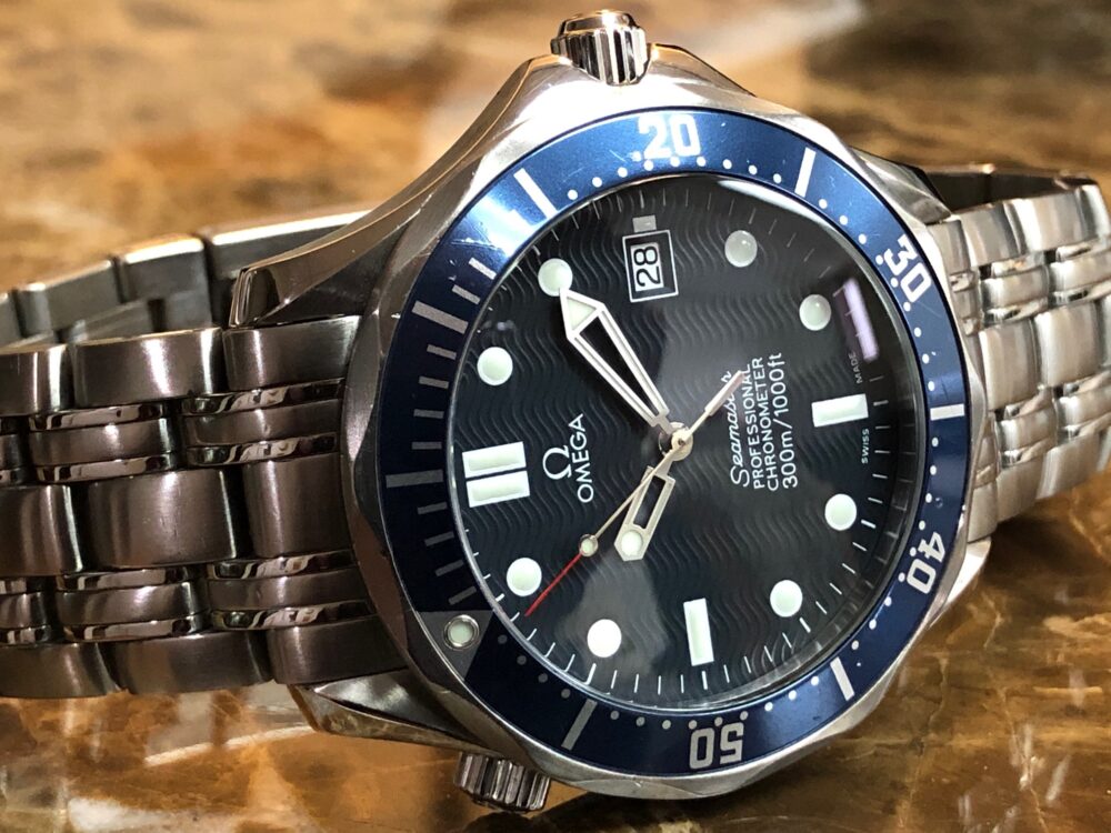 Omega Seamaster 300m Professional 2531.80 Automatic 41mm caliber 1120 Blue Wave Dial