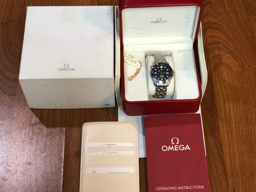 Omega Seamaster 300m Professional 2531.80 Automatic 41mm caliber 1120 Blue Wave Dial