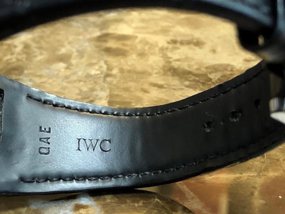 IWC Big Ingenieur Chronograph 45mm Automatic with Leather Strap IW378401