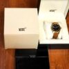 Montblanc 1858 Stainless Steel and Bronze 44mm Automatic with Box and Papers 116241