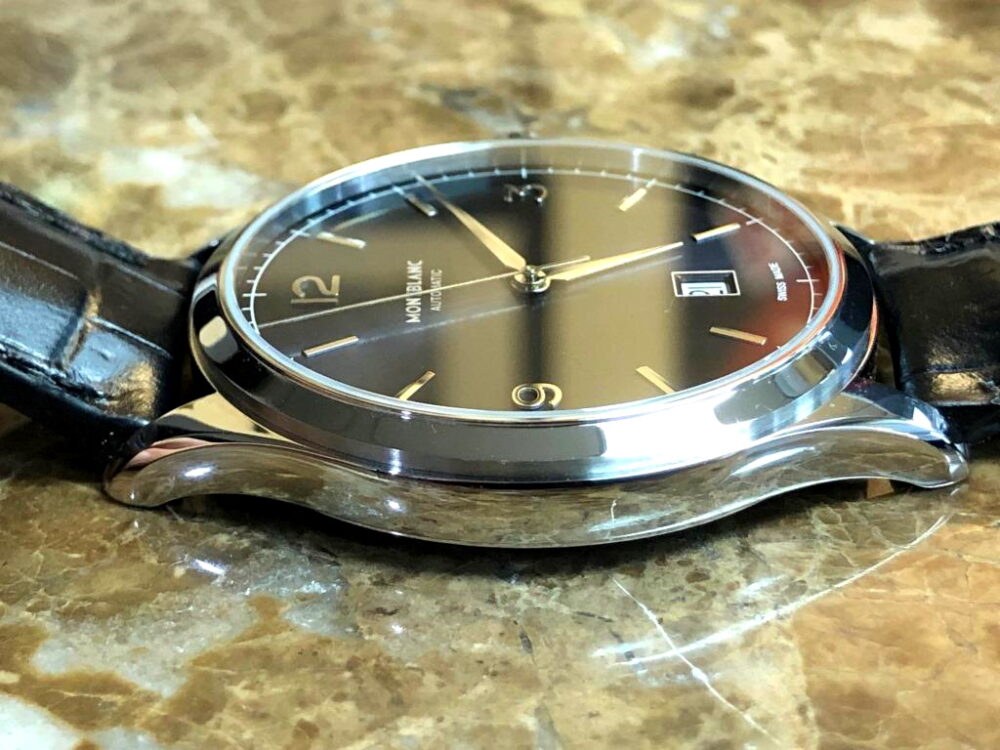 Montblanc Heritage Chronometrie 40mm Automatic Blue Dial 116481 Box and Papers