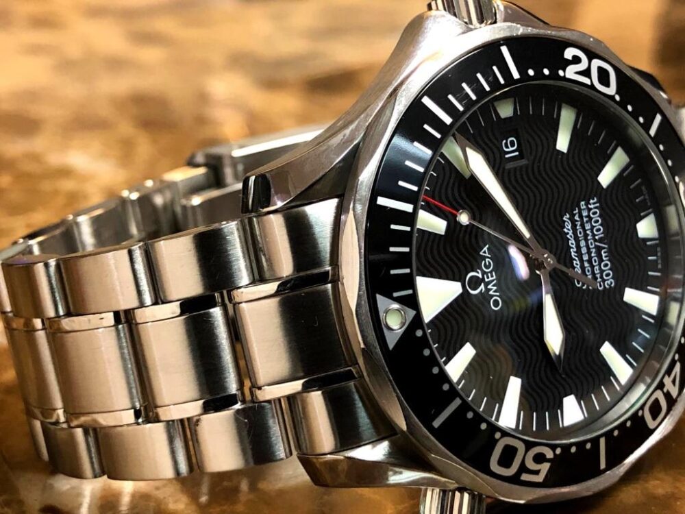 Omega Seamaster 300m Professional 41mm Automatic caliber 1120 Black Wave Dial Upgraded Sizable Clasp 2254.50.00