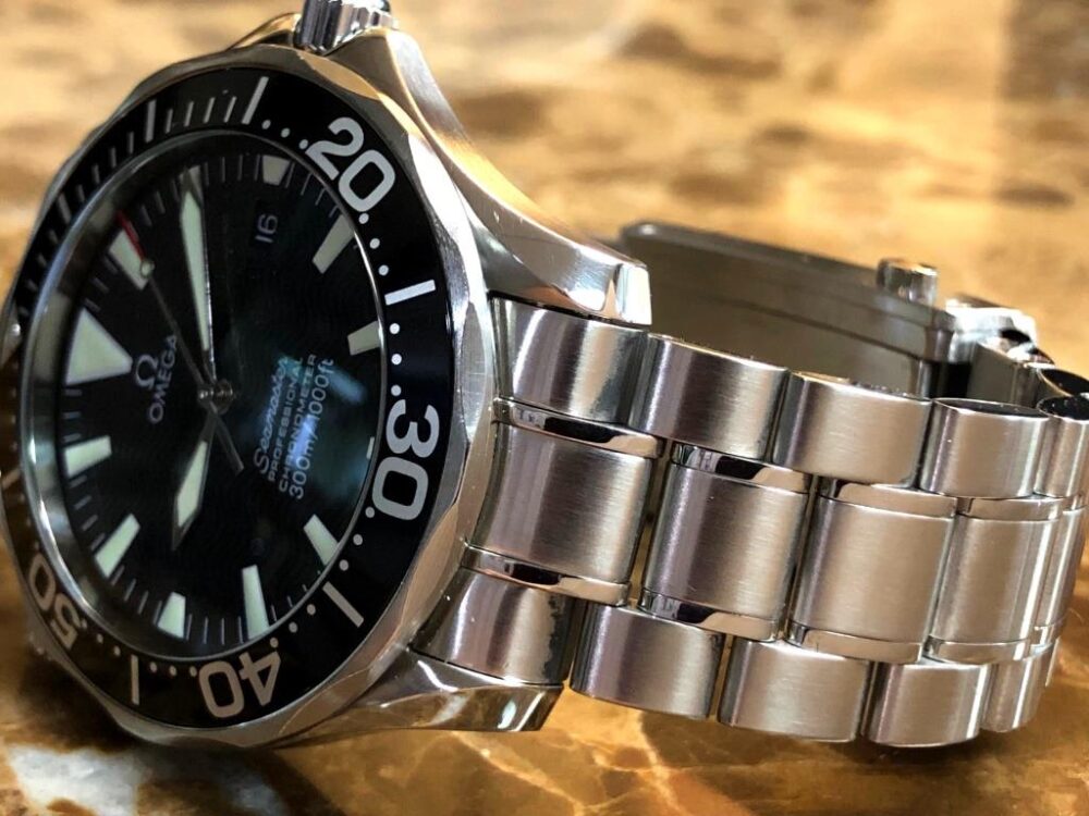 Omega Seamaster 300m Professional 41mm Automatic caliber 1120 Black Wave Dial Upgraded Sizable Clasp 2254.50.00