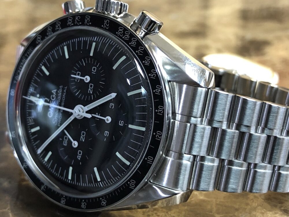 OMEGA Speedmaster Professional CO‑AXIAL Manual Wind 42mm Hesalite Crystal Box Papers Cards Never Worn