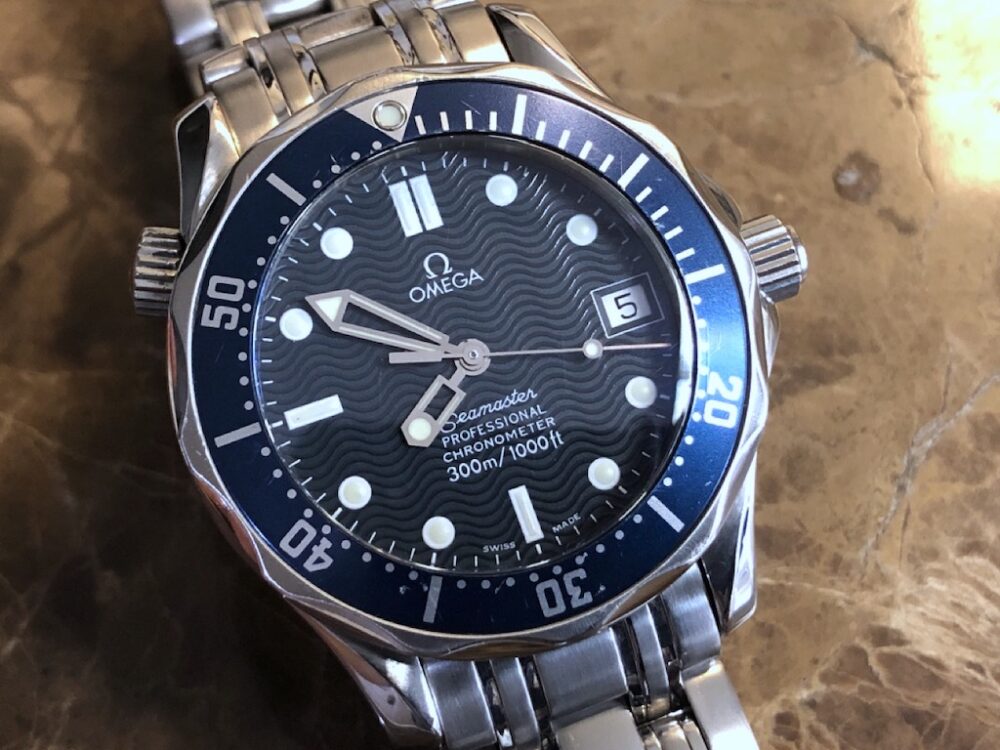 OMEGA Seamaster Professional 300m Automatic 36mm Blue Wave Dial 2551.80