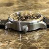 Laco PALERMO 39 Pilot Watch Type B Dial 39mm Black Orange Automatic Box Papers 862130
