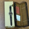 Laco PALERMO 39 Pilot Watch Type B Dial 39mm Black Orange Automatic Box Papers 862130