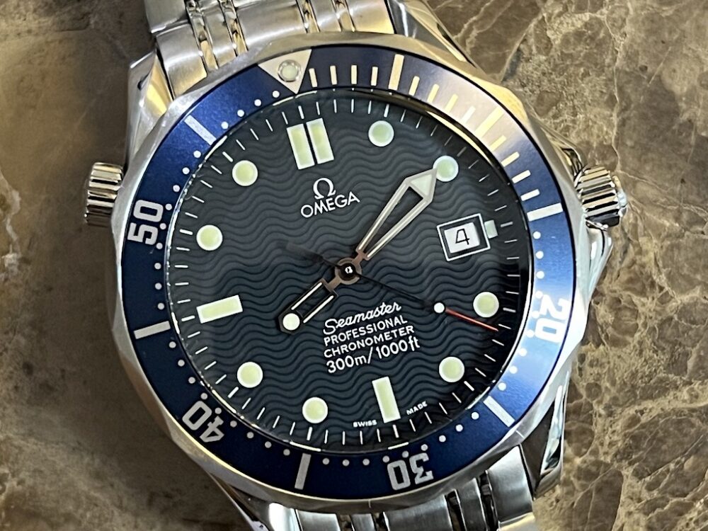 Omega Seamaster 300m Professional 2531.80 Automatic 41mm caliber 1120 Blue Wave Dial