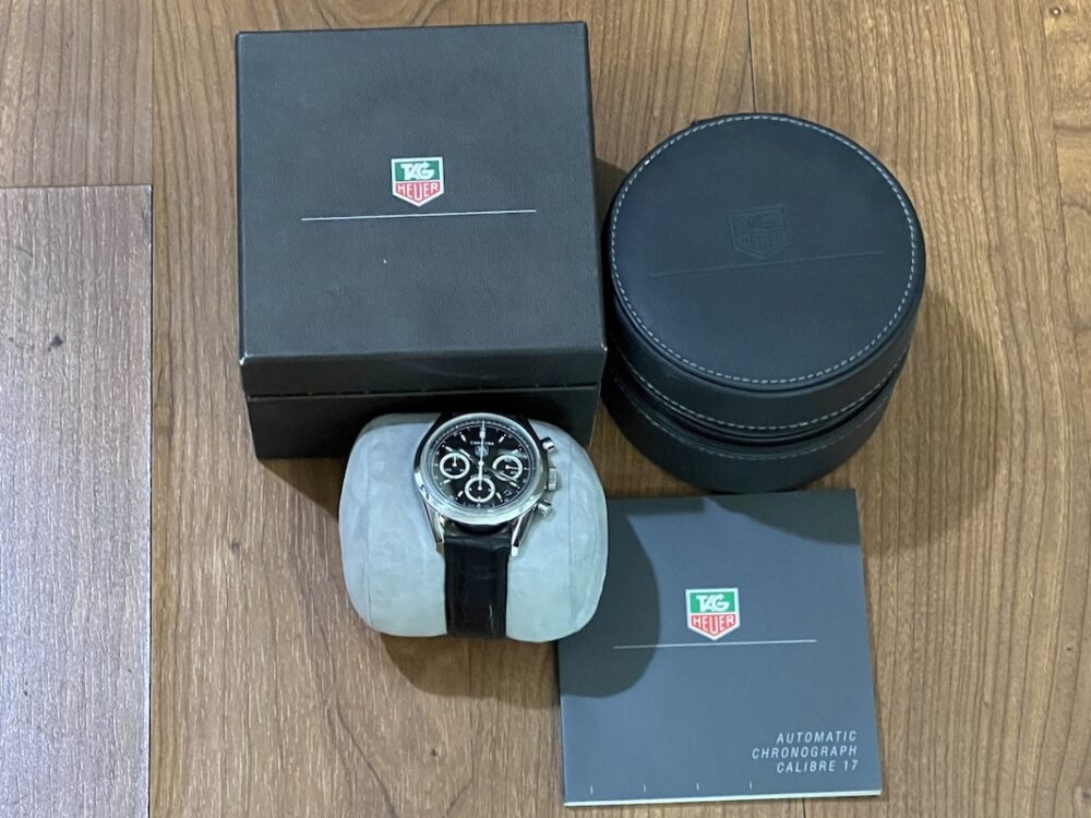 TAG Heuer Carrera Chronograph 39mm Automatic Calibre 17 Box / Papers CV2113-0