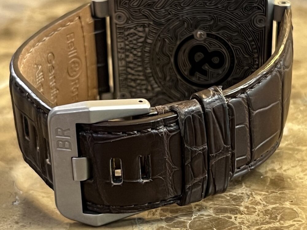 Bell & Ross BR01-92 Burning Skull Tattoo Automatic 43mm Box Papers Warranty Card Skull Patch
