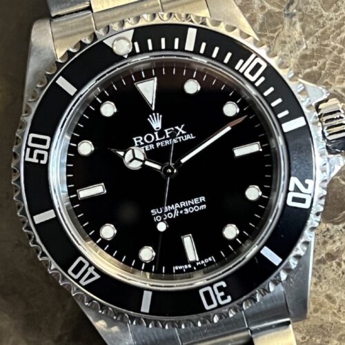 Rolex Submariner No Date Model 14060M Automatic 40mm Box Papers Year 2005