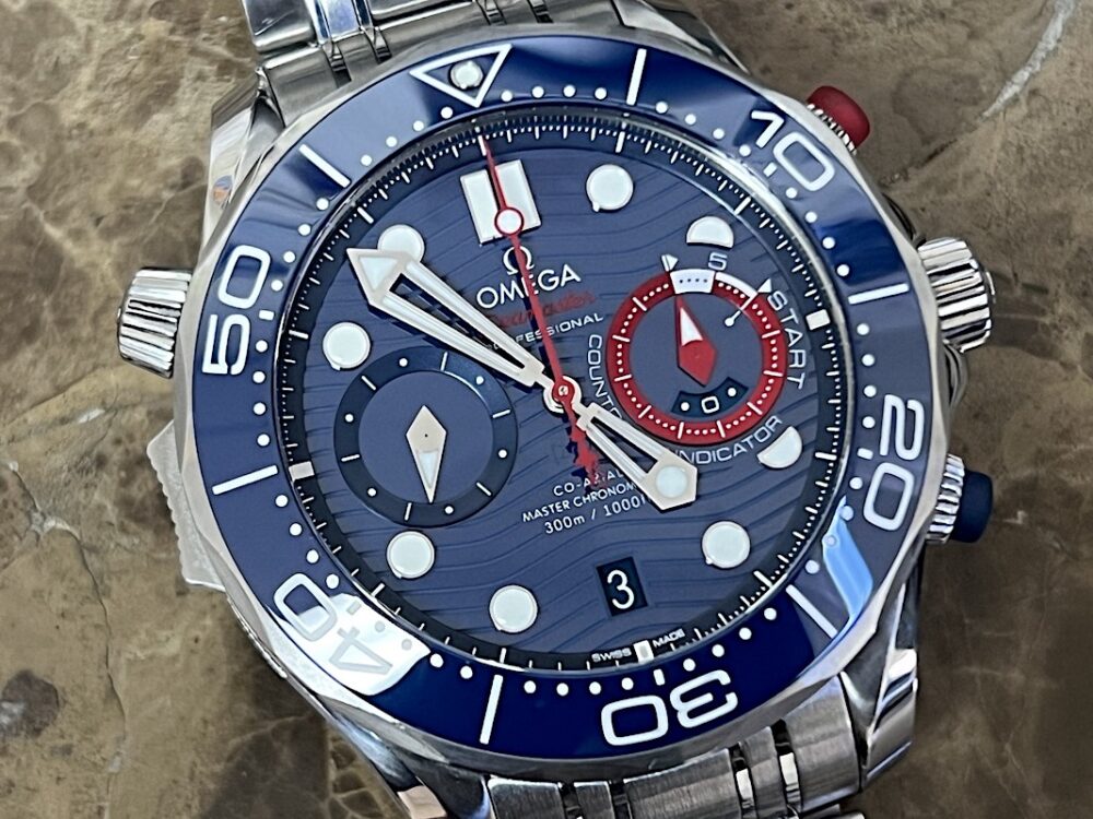 Omega Seamaster 300M Chronograph LIMITED EDITION 36th AMERICA'S CUP Auckland 2021 