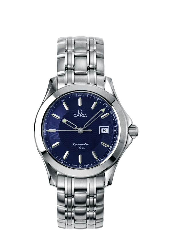 Omega Seamaster 120M Automatic Chronometer 36.25mm Blue dial Steel Bracelet  model 2501.81.00 Unisex | Sansom Watches