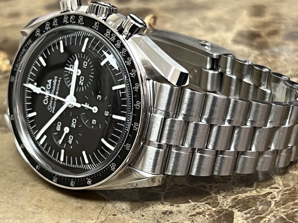 OMEGA Speedmaster Professional CO‑AXIAL Manual Wind 42mm Hesalite Crystal Box Papers Cards 310.30.42.50.01.001
