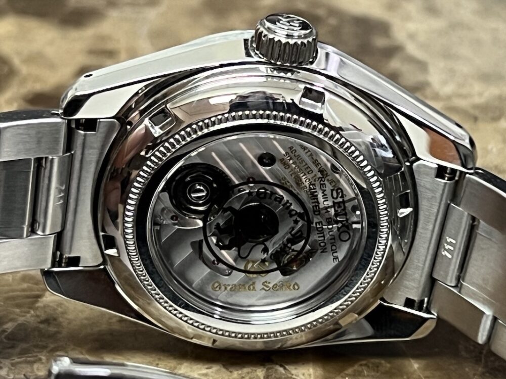 Grand Seiko Midnight Iwate Limited Edition Blue Star Burst Dial 40mm Automatic Box Papers SBGJ231