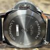 Panerai Luminor Logo Base Black Dial PAM01084 44mm Mechanical Wind with Box - Papers - Rubber Strap - Tool Never Worn