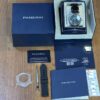 Panerai Luminor Logo Base Black Dial PAM01084 44mm Mechanical Wind with Box - Papers - Rubber Strap - Tool Never Worn