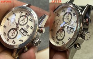 TAG HEUER REFINISH - Make your watch look new again. Quick Turn Around