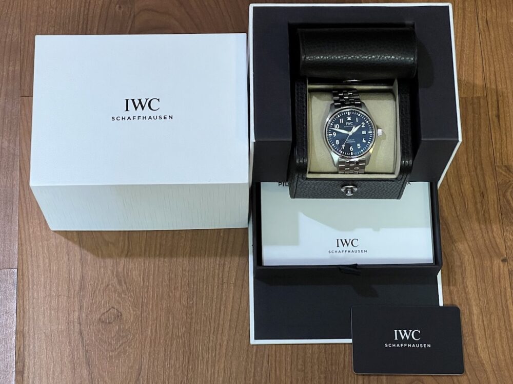 IWC PILOT'S WATCH MARK XX 40mm Automatic with IWC Box Papers and Warranty Card IW328204