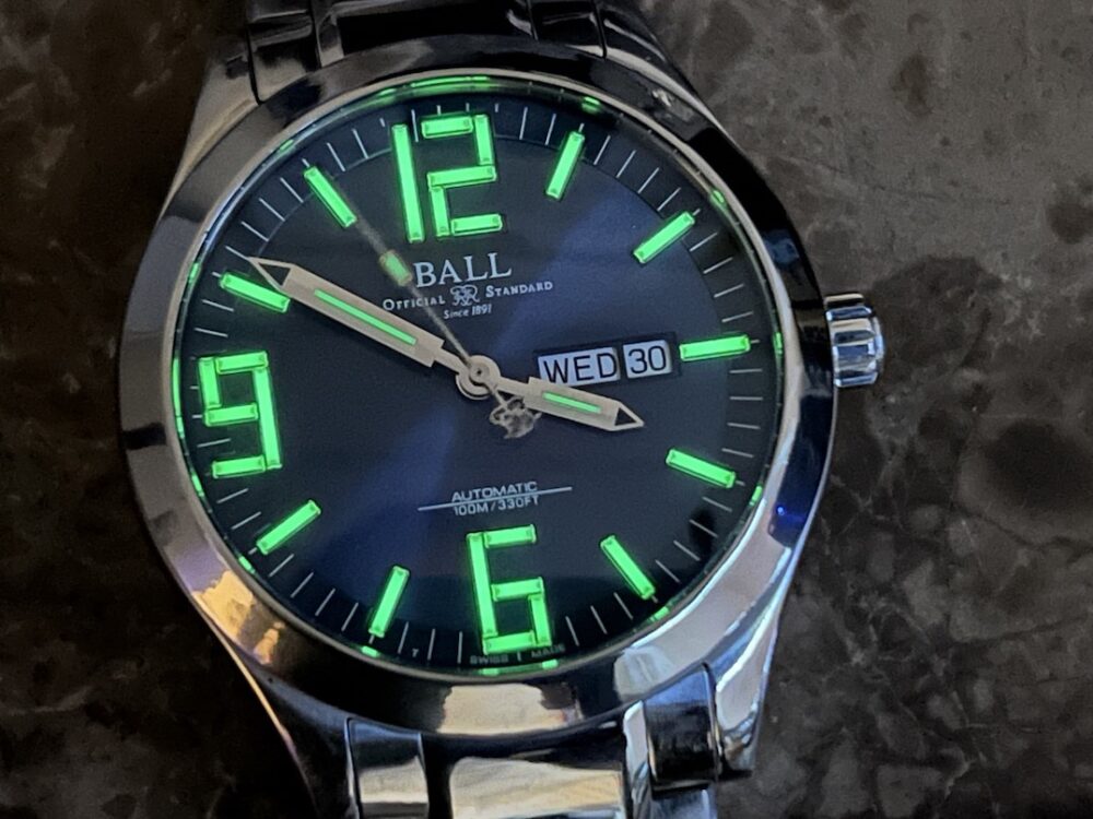 Ball Engineer II Genesis 125th Anniversary Edition Blue Dial 43mm Automatic Ball Box Papers Card NM2028C S7 BE
