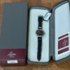 Laco NEAPEL 39mm Pilot Watch Automatic Black Orange Dial Box Papers 862129 Type A Dial