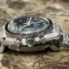 Omega Speedmaster Moon Watch 42mm Manual Wind Hesalite Speedy Saphire Sandwich on Steel Bracelet 3572.50 Box Papers