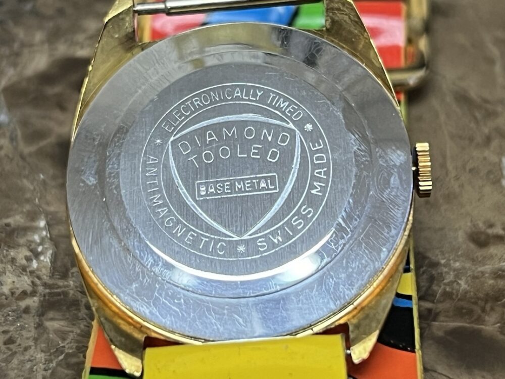 Beatles Yellow Submarine LOVE Mechanical 34mm by Sheffield 1968 Watch Rare Vintage Character Watch