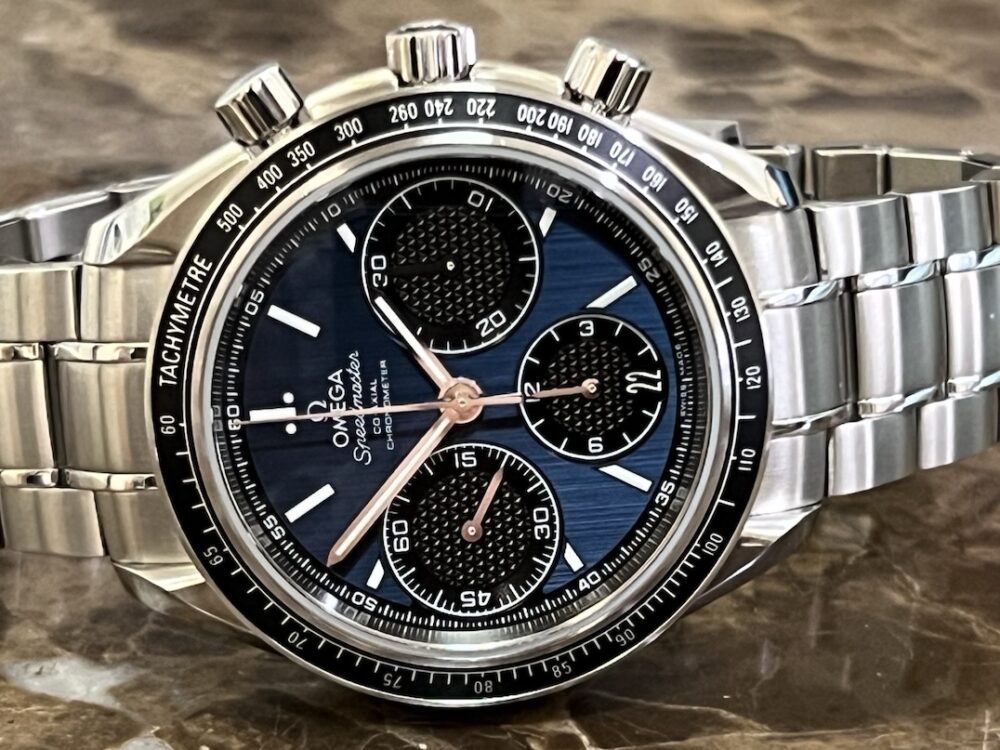 OMEGA Speedmaster RACING CHRONOGRAPH Blue Dial 40mm Automatic 326.30.40.50.03.001
