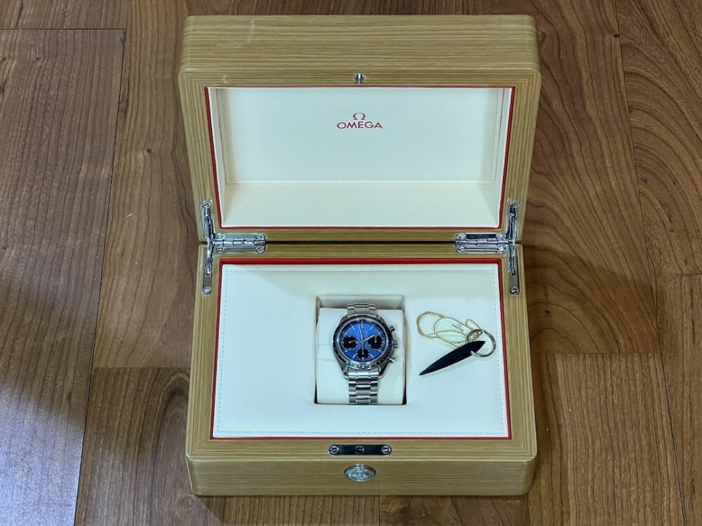 OMEGA Speedmaster RACING CHRONOGRAPH Blue Dial 40mm Automatic 326.30.40.50.03.001