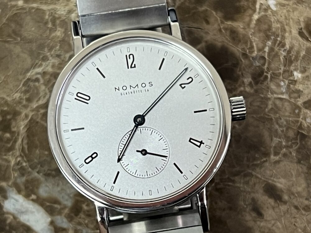 NOMOS Glashutte TANGENTE SPORT Manual Wind 36mm with Bracelet Box / Papers Made in Germany