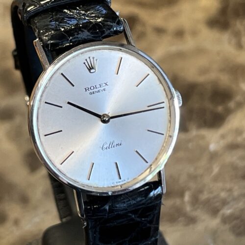 Rolex Cellini 18k White Gold 31mm Manual Wind model 3833 Dress Watch