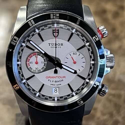 Tudor Grantour Chrono Fly-Back Chronograph 42mm Automatic Silver Dial with Box and Papers 20550N