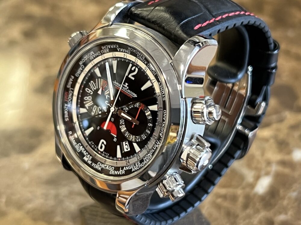 Jaeger-LeCoultre Master Compressor Extreme World Chronograph Black Red Box Papers Q1768470