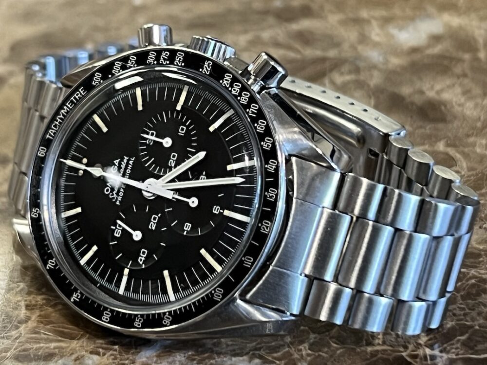 OMEGA Speedmaster Pre-Moon Chronograph 42mm Manual 861 Hesalite with Bracelet 145022 Vintage Year 1968