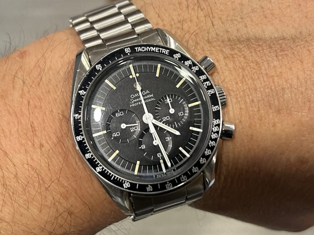 OMEGA Speedmaster Pre-Moon Chronograph 42mm Manual 861 Hesalite with Bracelet 145022 Vintage Year 1968