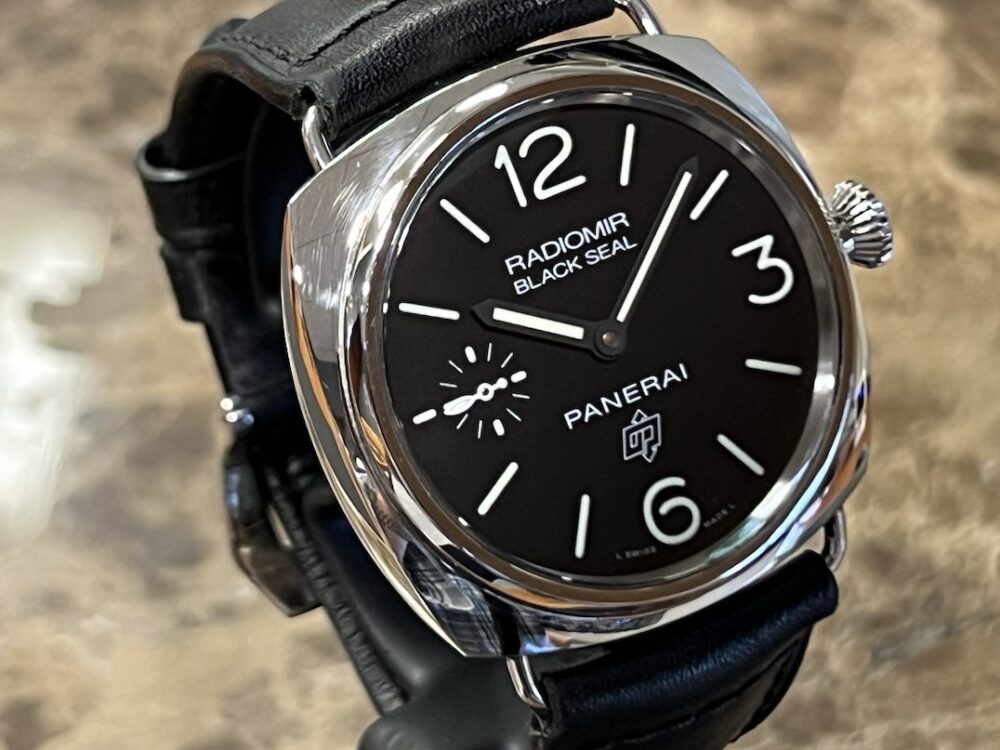 Panerai Radiomir Black Seal Logo 45mm Mechanical Wind Pam 380 Series S PAM00380