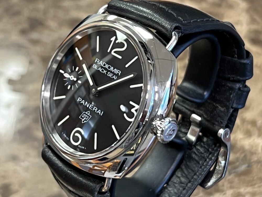 Panerai Radiomir Black Seal Logo 45mm Mechanical Wind Pam 380 Series S PAM00380