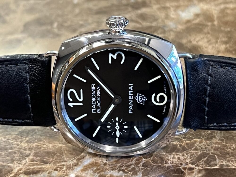 Panerai Radiomir Black Seal Logo 45mm Mechanical Wind Pam 380 Series S PAM00380