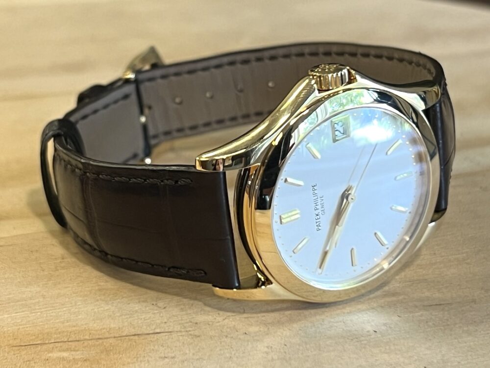 Patek Philippe Calatrava 37mm Automatic 18K Yellow Gold 5107J-001 with Box and Papers