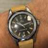 Omega SEAMASTER 300 Vintage Bakelite Bezel 39mm Automatic Caliber 550 with heavy matching patina 165.014-63 year 1963