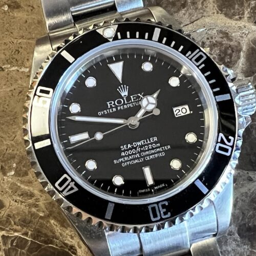 Rolex Sea Dweller 4000 model 16600 K Year 2001 40mm Automatic Box Papers