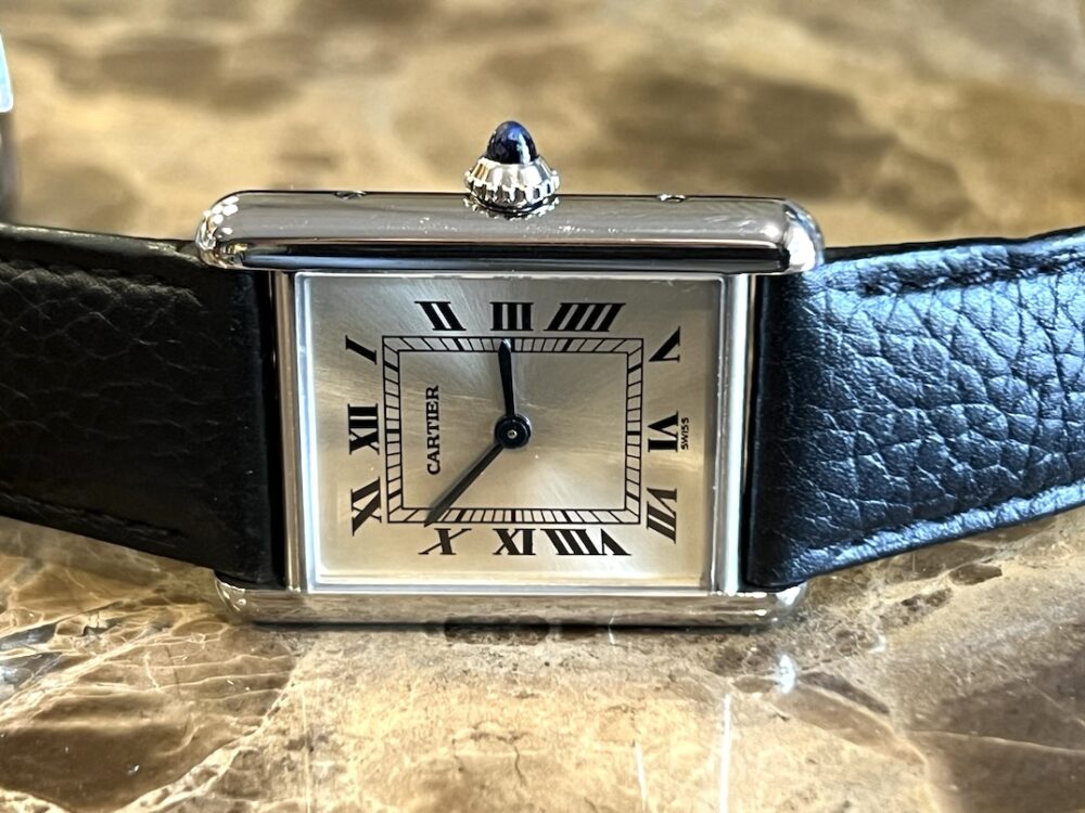 CARTIER TANK MUST WATCH Large Model 25.5mm x 33.7mm Unisex Quartz WSTA0041