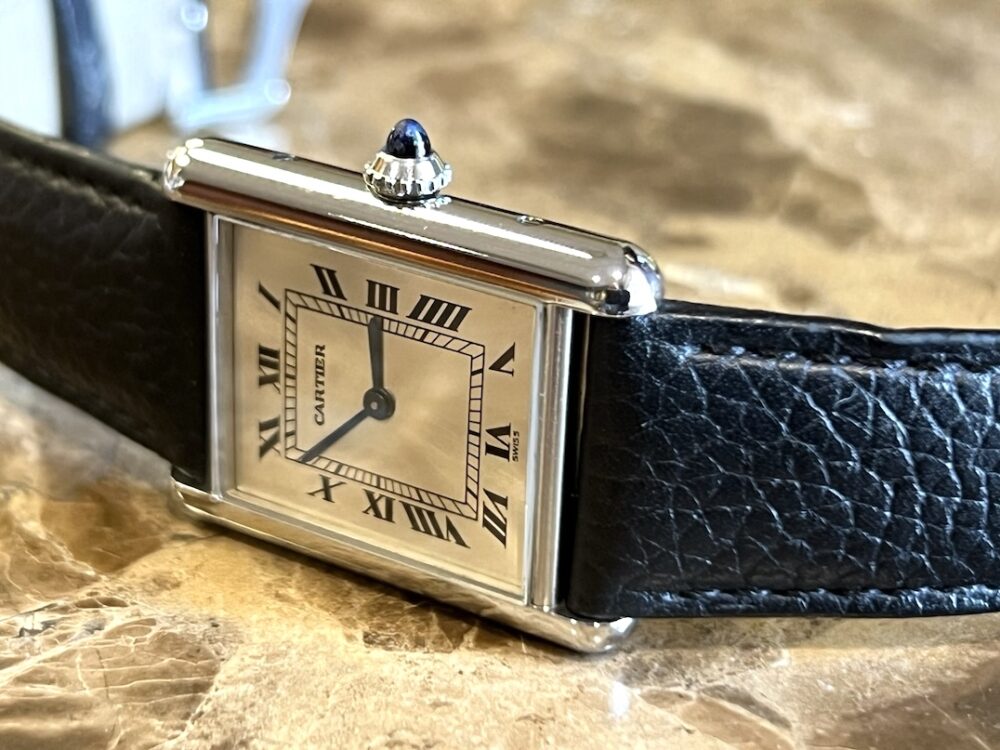 CARTIER TANK MUST WATCH Large Model 25.5mm x 33.7mm Unisex Quartz WSTA0041