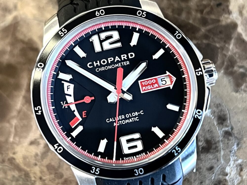 Chopard MILLE MIGLIA GTS POWER CONTROL 43mm Automatic model 168566-3001 with Box and Papers