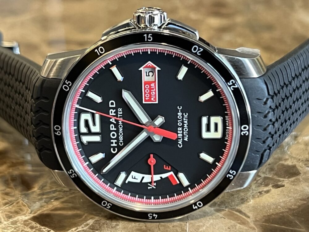 Chopard MILLE MIGLIA GTS POWER CONTROL 43mm Automatic model 168566-3001 with Box and Papers