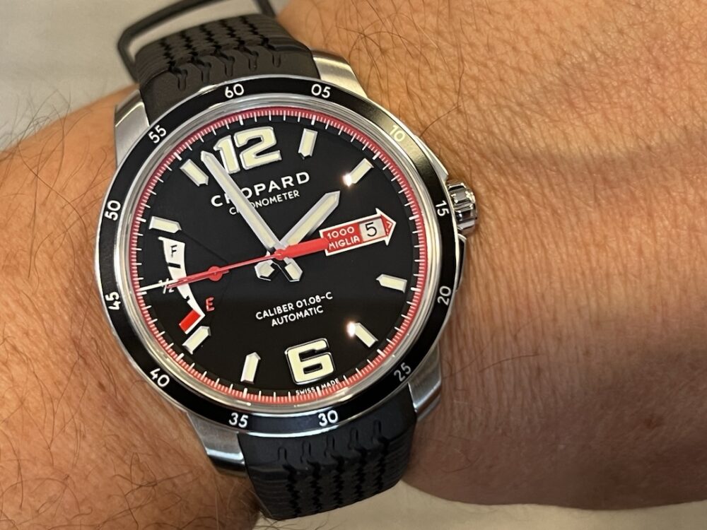 Chopard MILLE MIGLIA GTS POWER CONTROL 43mm Automatic model 168566-3001 with Box and Papers