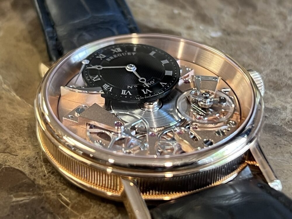 BREGUET Tradition 18k Rose Gold 40mm Manual Wind with power reserve indicator 7057 Box Papers